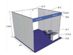 標準展位、豪華標展和光地特裝的介紹以及區(qū)別示意圖片