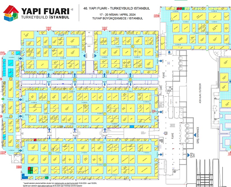 2024年第46屆土耳其建材展（TURKEY BUILD）將于4月17-20日舉行(m.cqmrd.com)